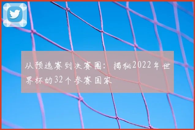 从预选赛到决赛圈：揭秘2022年世界杯的32个参赛国家